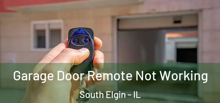  Garage Door Remote Not Working South Elgin - IL