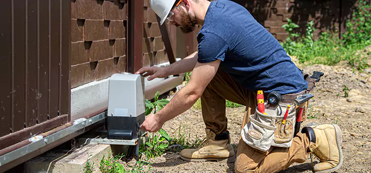 Electric Driveway Gate Installation South Elgin