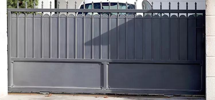 Metal Driveway Gate Installation South Elgin